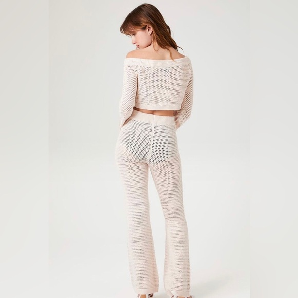 Crochet sweater pant set nwot - Picture 3 of 5